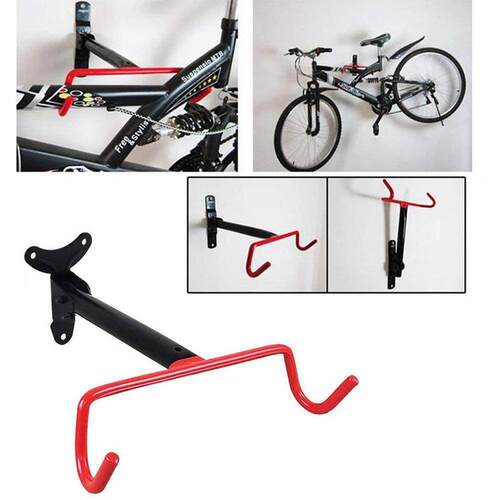 极速Foldable Bike Wall Hook Bicycle Display Rack Parking Rac