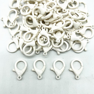 Candy Colors Hooks Key Clasps 15mm Lobster 10pcs Plastic