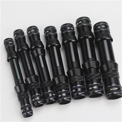 铝合金免胶自锁紧版渔轮座卡座套管式轻型自重金属改杆矶钓配件