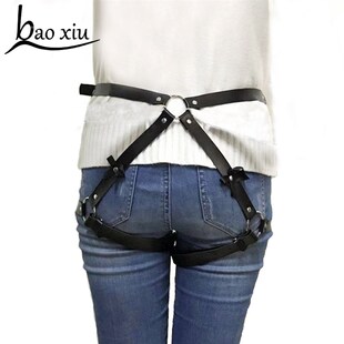 Women Sexy Adjustable Leather Belts 极速New Bowknot Vintage