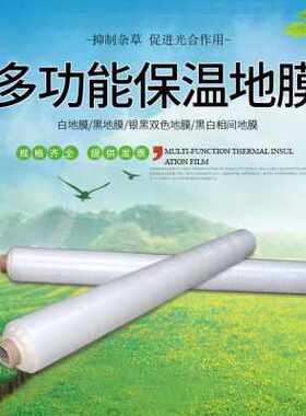 极速爆品销产厚膜加农塑料白色料地膜滴用黑色中透明薄膜棚膜无塑