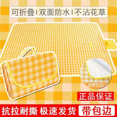 野餐垫防潮垫加厚户外野炊野营沙滩帐篷地垫防水草坪垫子便携露营