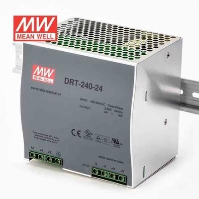 DRT-240-24/48V台湾明纬开关电源导轨式安装三相380V输入原装