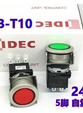 IDEC和泉LB-T10 T50 LB6ML- LB8P按钮开关M1T14G 54R M1T04Y PW
