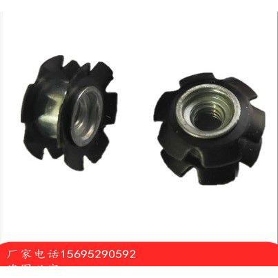 M6*18.2 梅花弹片、管内塞螺母  星星螺母   嵌件管内连接件