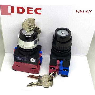 IDEC和泉ASW0302 0201 2K10 3K11 10 20 22 01 3档钥匙开关自锁E