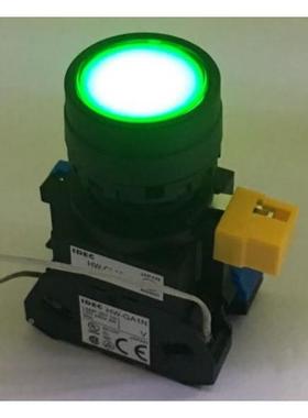 IDEC和泉HW-CL10 HW1L-M110Q4G按钮01带灯按钮HW-GA1 M111Q4 Y G