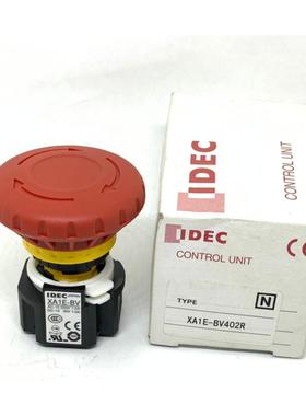 IDEC正品和泉XA1E-BV402R 403R 412R 404r紧急停止开关蘑菇头急停