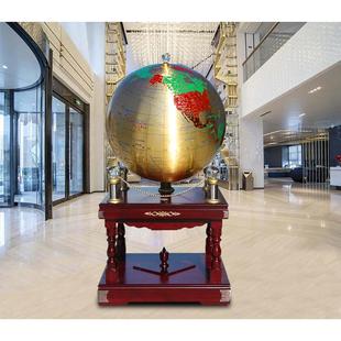 纯铜地球仪摆件办公室公司校庆客厅落地乔迁装饰开业庆典工艺礼品