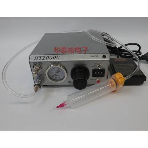 HT-2000C点胶机 拔码式点胶控制器滴胶器滴胶机打胶机针筒针头机