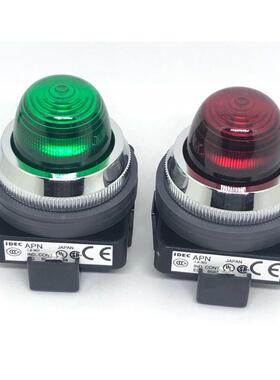 IDEC和泉APN199G指示灯APN199R孔30mmAPN199Y APN122DNG圆凸型