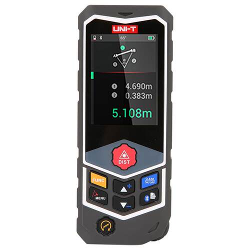 优利德LM80D PRO 激光测距仪红外线测量仪高精度语音量房电子卷尺