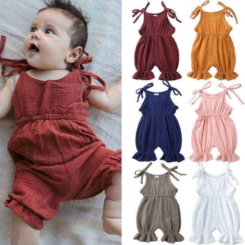 。Baby Girl Clothes Romper Jumpsuit Healtrf SummerOutit