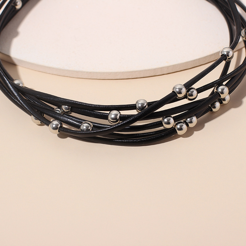 Accessories beads necklace ins Gothic dark wind Choker neck