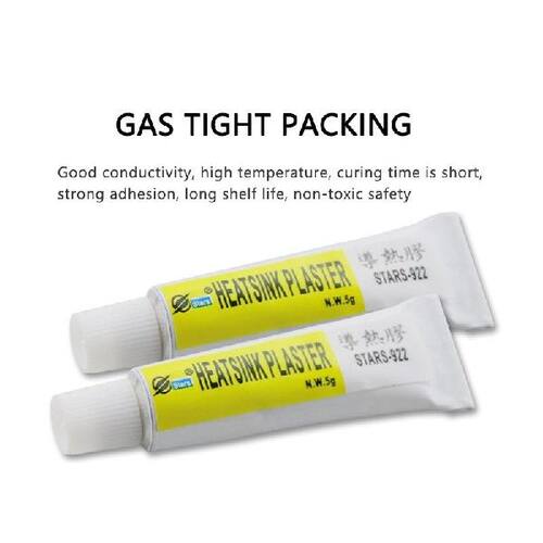极速5pcs Heatsink Plaster Thermal Adhesive Cooling Paste