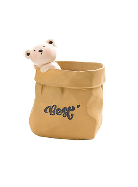 纳清桌上可爱治愈系宿舍办公室好物桌面笔筒摆件工位装饰女生小礼