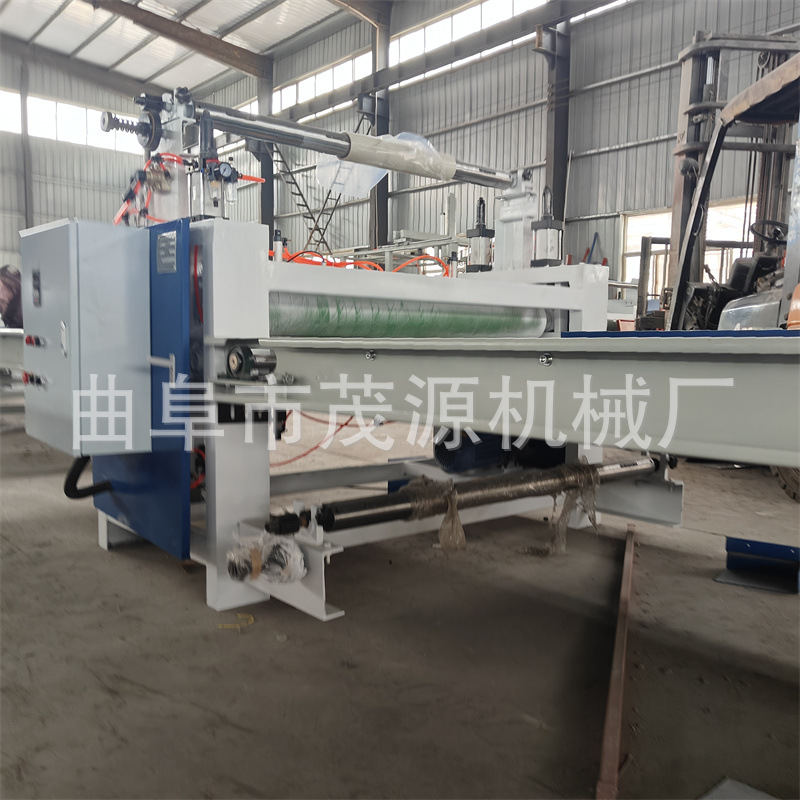 桧木橡胶木表面防护膜覆膜机 双面透明膜覆膜机 家具板材贴膜机