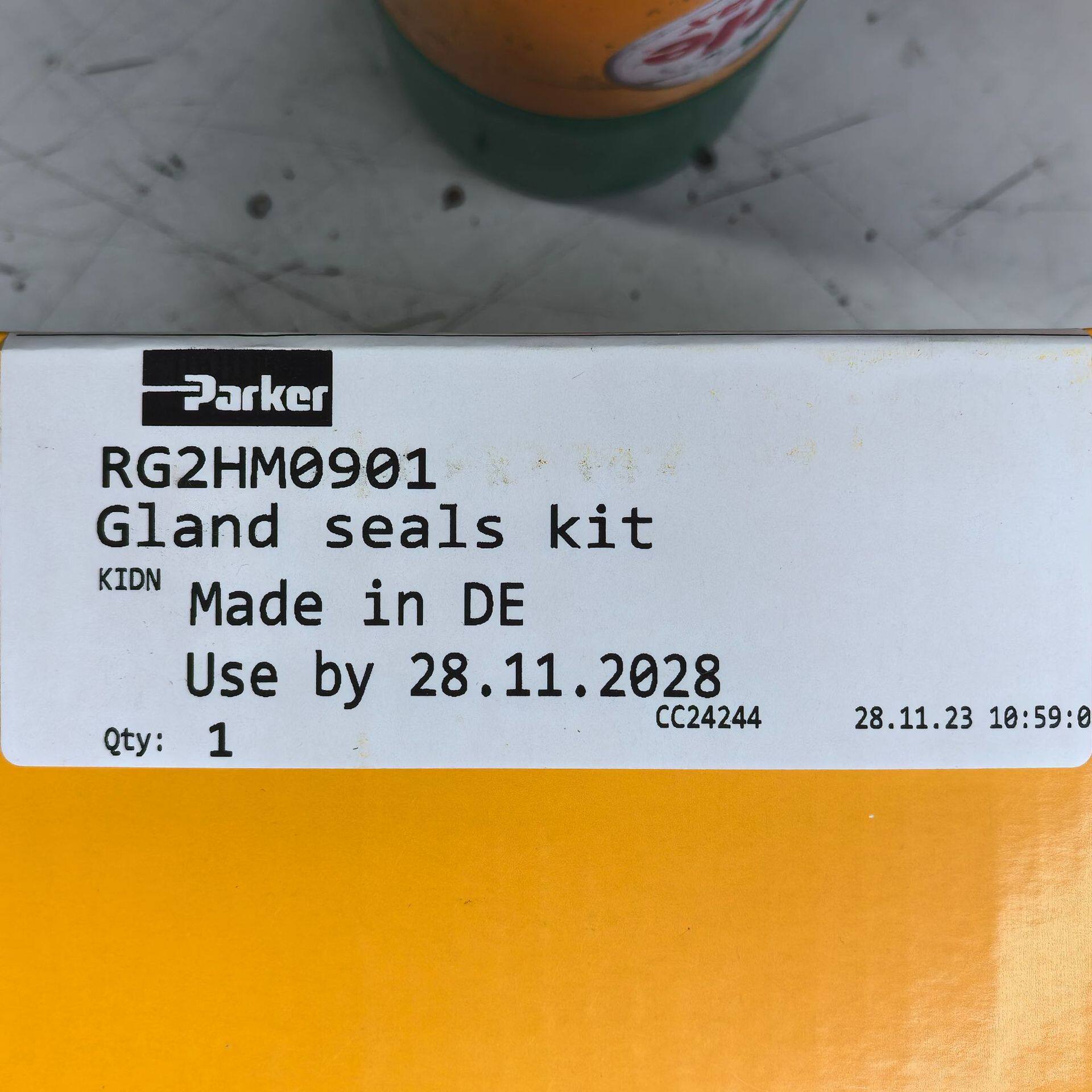 RG2HM0901 # Parker密封套件、油缸密封