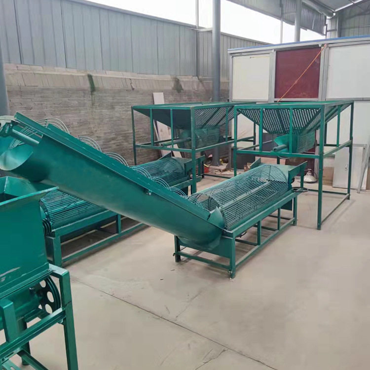 建达自动薯类清洗机鼠笼式红薯清洗上料机多功能滚笼洗薯机全新