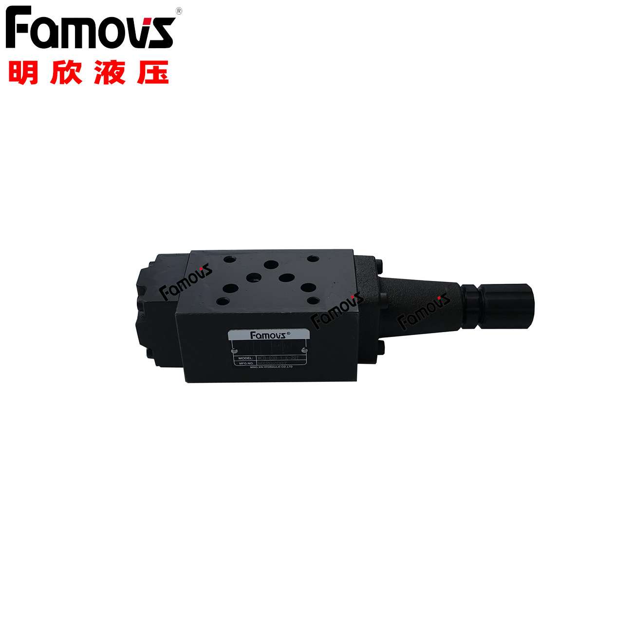 MSCV-02A供应明欣Famovs叠加式抗衡阀 支撑阀  控制A孔