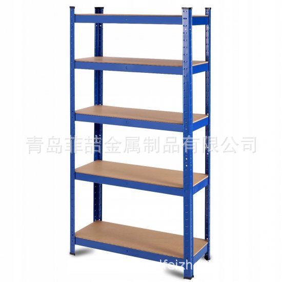 新款储藏室货架家用墙角架轻型中型组合货架镀锌喷塑置物架