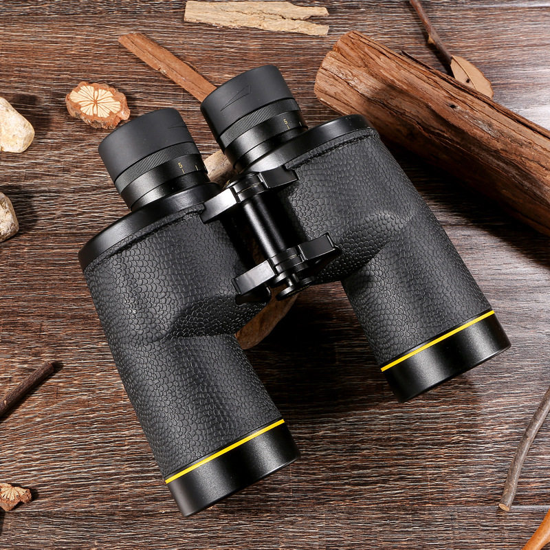 7x50双筒望远镜高倍高清微光夜视全金属带测距望眼镜户外寻蜂