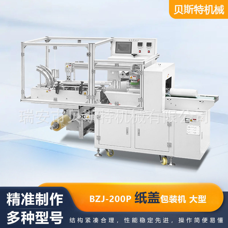 BZJ-200P大型全自动复合型纸盖高速枕式包装机厂家直销加工浙江