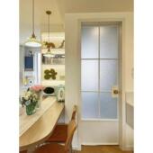 老钢窗铁艺覆古细边卫生间推拉门平开门玻璃隔断阳台客厅室内厨房