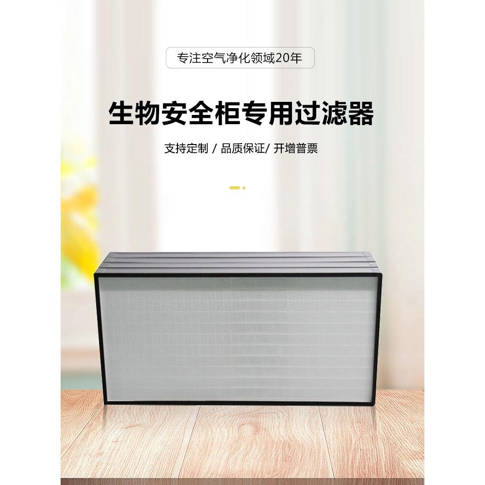 生物安全柜过滤器百级赛默飞博科力申洁净工作台超高效过滤芯安装图片