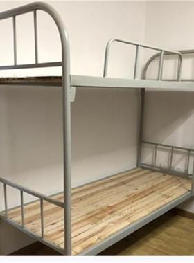 45212双层床铁架床员工舍高床低加厚架铺子床成人宿上下铁床公寓