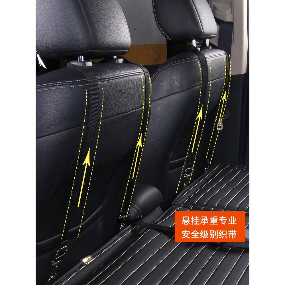 汽车后座睡觉车轿后座睡垫可折车载SRC床垫后叠排车非充气旅行床