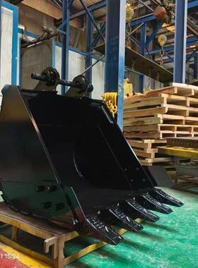 淤挖斗欧能铲斗抓河道土料贝NBL壳方贝斗沙机械清多方抓沙型2