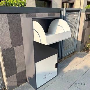 家用门柜口快递柜F985S5HS收便纳箱自室外防盗投递柜捷收件取件提