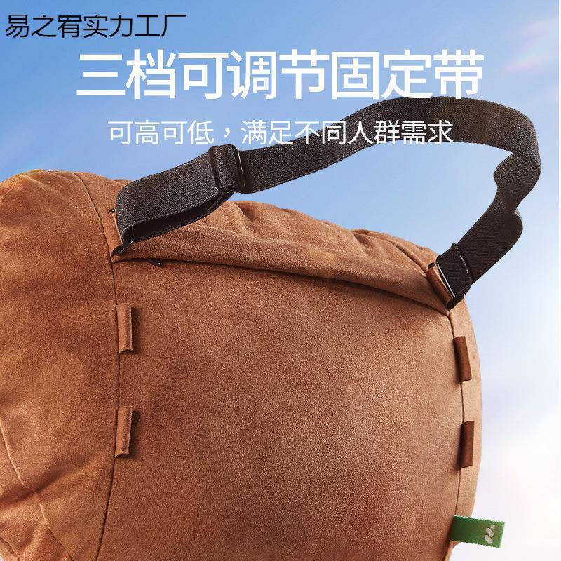 头枕腰枕靠汽车用颈枕麂817皮绒320g/㎡四季车头家软用简约柔户外