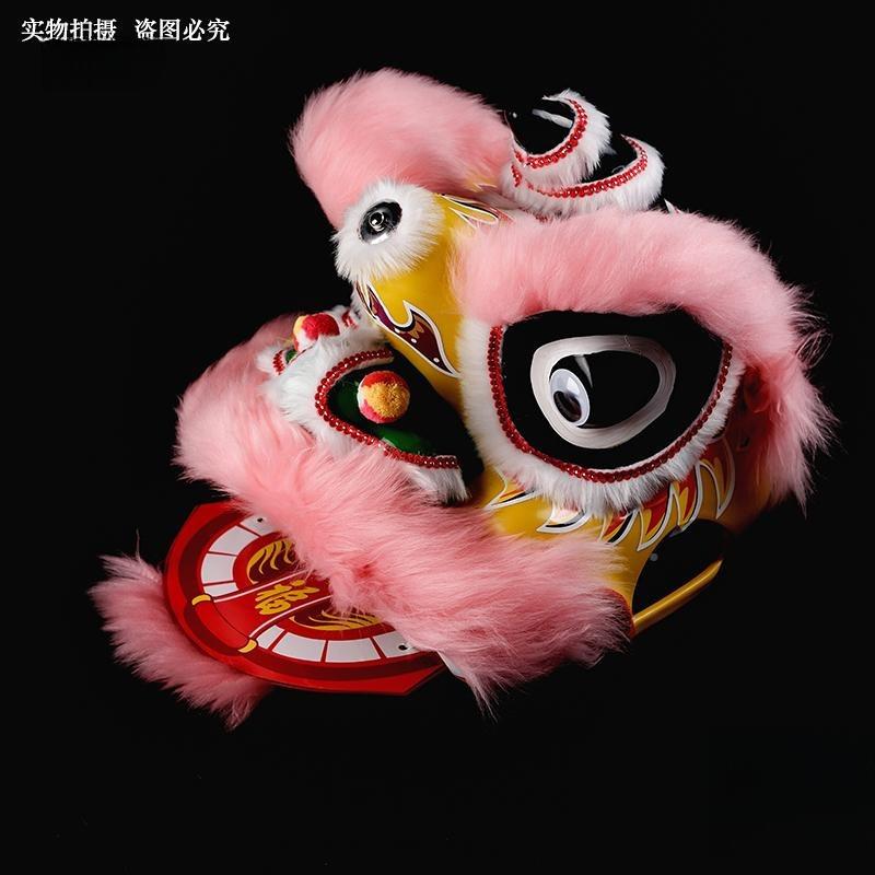 摆无品牌/件寸舞狮儿童舞舞风头舞狮狮子玩具狮子幼潮儿6寸国道具9表头演
