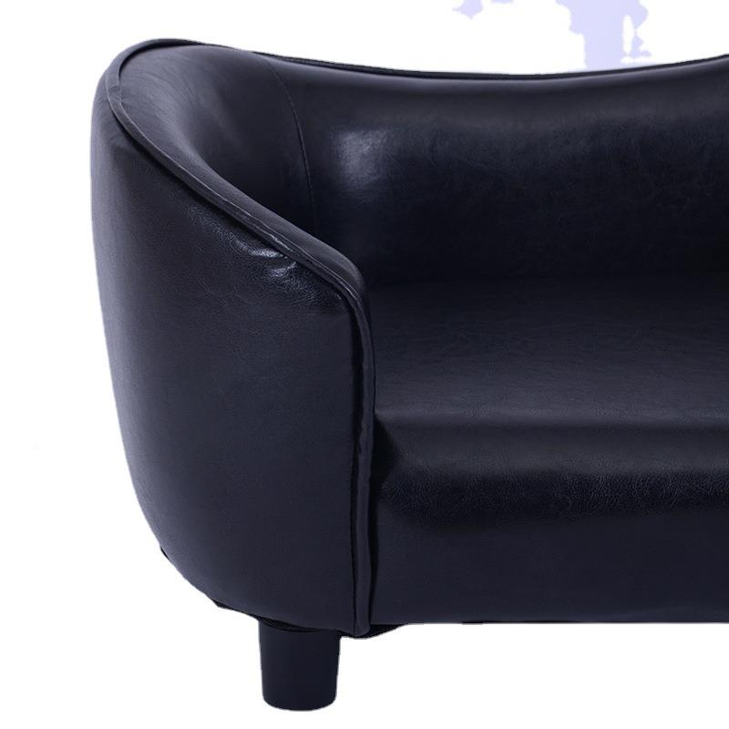 东莞宝贝家具-厂家销宠用品44048黑色中号保暖宠物床直物宠物窝狗