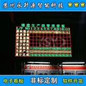 目车Y管间理板看产量视化看板LED显示屏工位设备异常呼叫系统