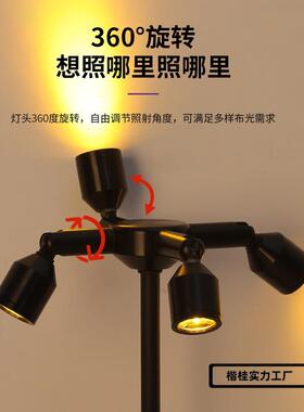 酒吧氛围台灯其清座吧桌灯创夜意个性小灯双头LZJ高杆卡充电吧台