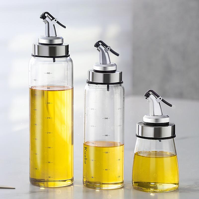 酱油醋调料瓶小瓶玻oX22/isr璃油瓶用商家用分饭店用厨房油瓶壶子