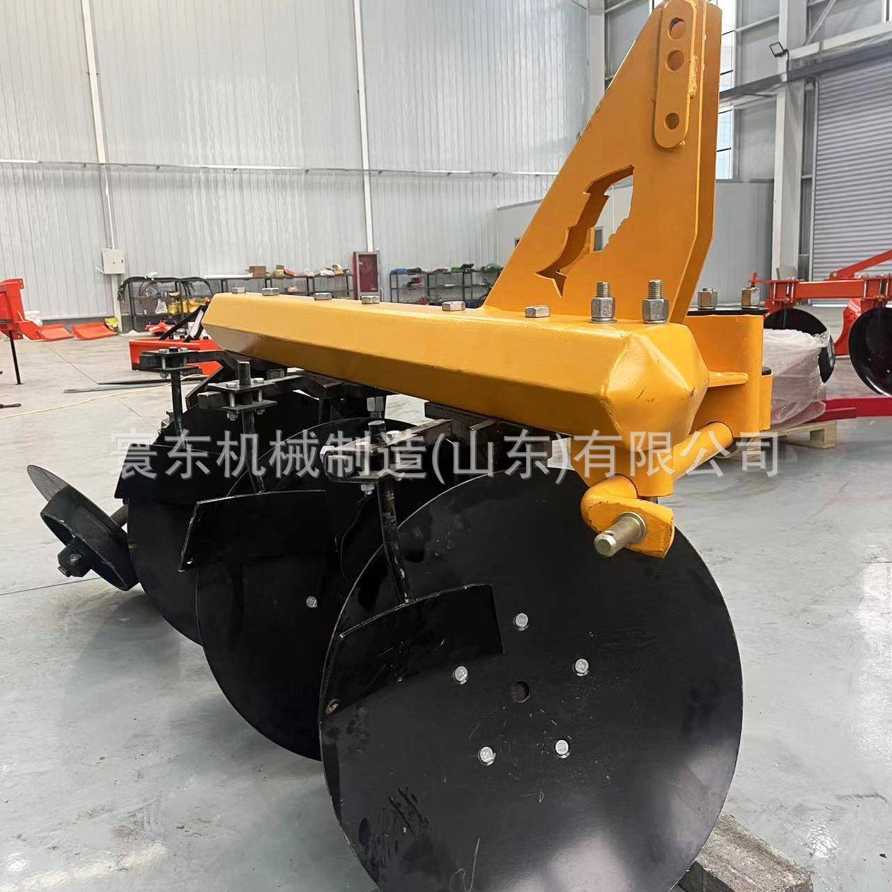耕犁地的圆盘犁拖拉机后置三点悬挂用农用3MMU子盘4开荒盘翻地犁