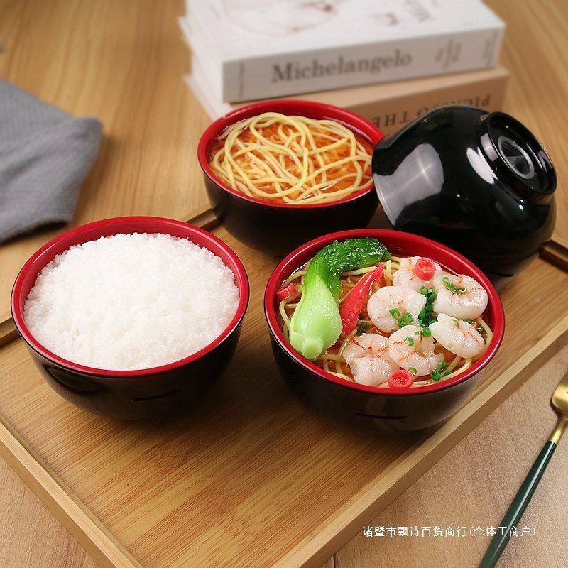 面条食物模型饭米拉面MT01碗面摆件橱儿童拍摄道具窗装橱窗饰