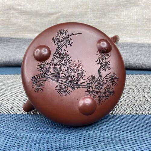 宜兴壶紫砂zj1063茶壶超大品450cc景舟石瓢原矿龙茶血砂具家用厂