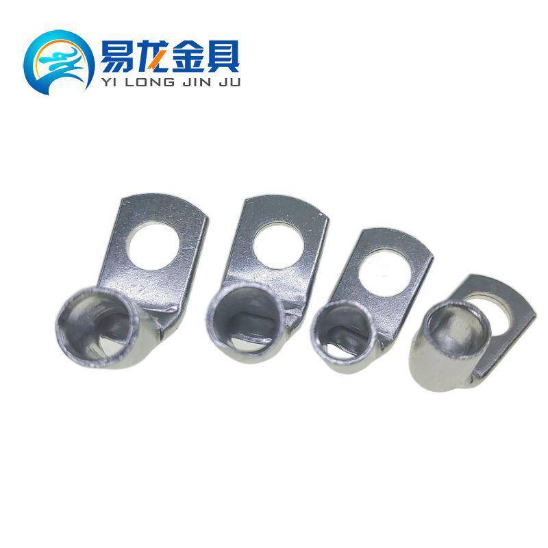 新能源T90度窥口铜鼻子直角L型折弯铜鼻接线铜管端子铜线耳线鼻子