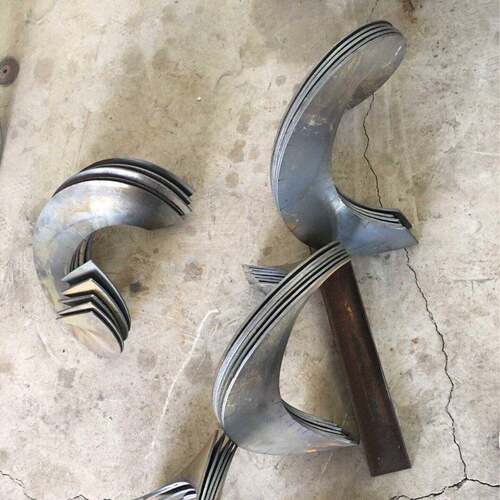 抛丸机螺旋龙叶水送泥输摊绞铺机蛟龙658叶片环保设备输送机下桩