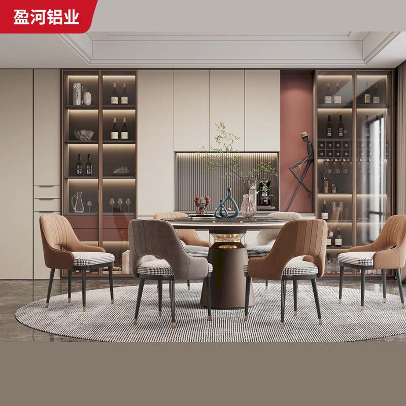 入全铝家居书全屋CP307极简家直具制定卧室步式衣帽间全铝柜工厂