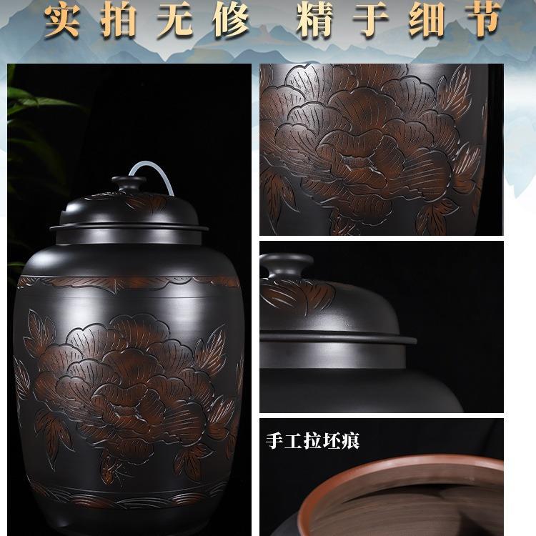 【ltao1010手滇非匠】水缸用储水用建水紫陶紫砂茶道家储水缸水桶
