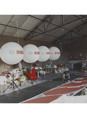 充气LED支架球光球印字广发告球会光XBW路引灯球展布置PVC气模