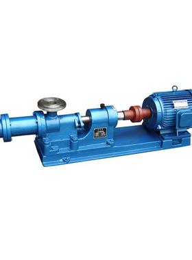 家不锈钢GMUU型单螺杆泵卧泵式高扬程螺不杆阻塞污泥厂螺杆泵