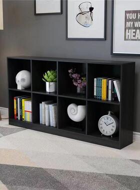 XX821453黑色八柜书柜格柜子柜自由组合架置物储格物床边收纳柜落