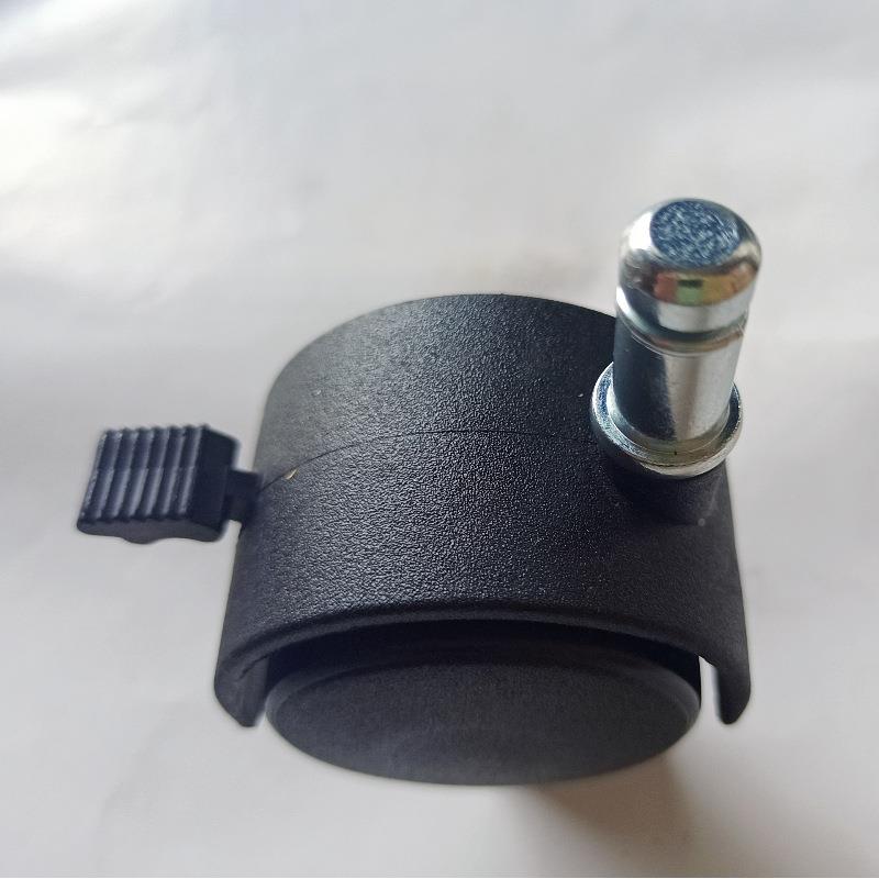 音40mm音箱箱脚轮拉脚杆箱轮家移动具双面工业PP轮子冷轮风机万向